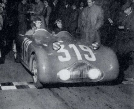 Carlo Braga i Egisto Baistrocchi – Fiat 1100 spider.